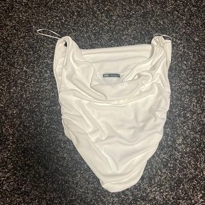 Zara Draped Crop Top